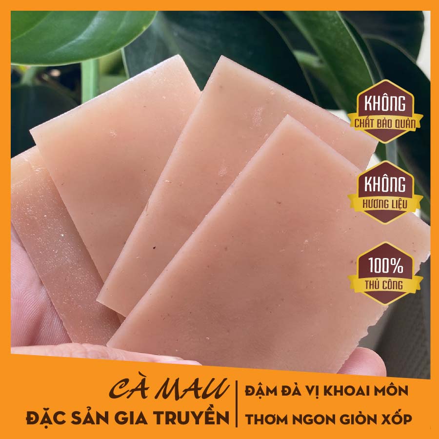 Bánh phồng 3 vị chuối - khoai môn - mè đen| GÓI 20G |Bánh phồng ngon| Đặc sản Cà Mau |KHÔNG NGON HOÀN TIỀN