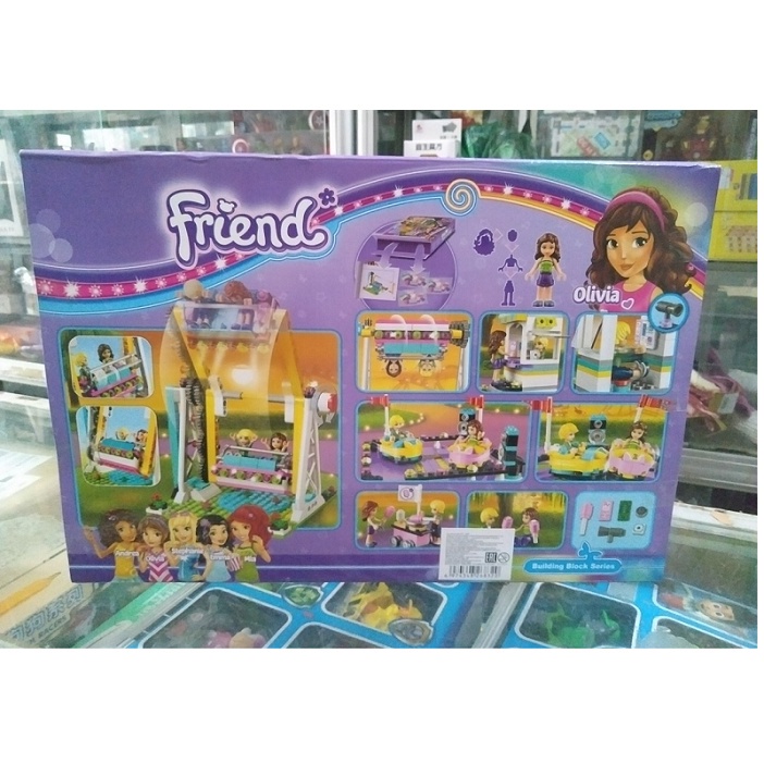 Lego Friends BELA 10560 / 429 pcs. Bộ lego xếp hình công viên vui chơi