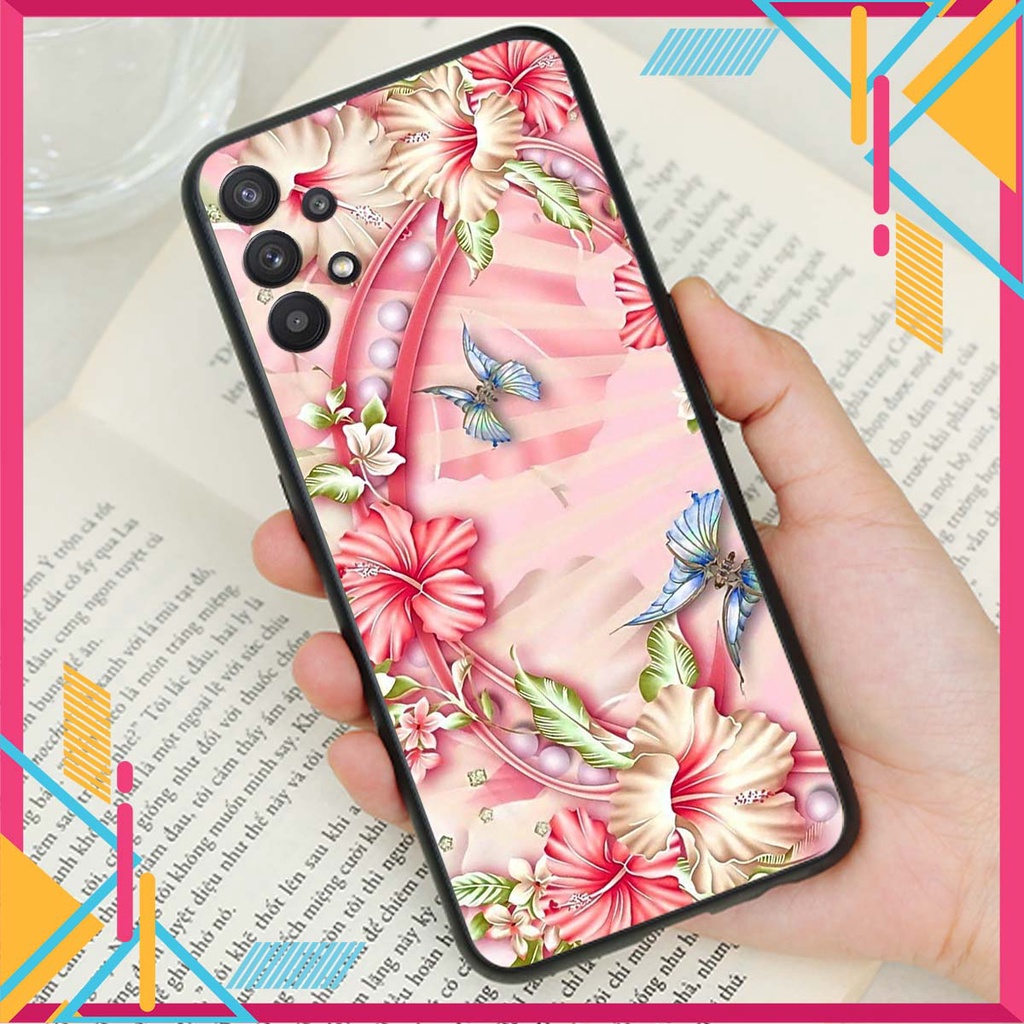 Ốp lưng Samsung A32 in hình hoa xinh xắn, hiện đại , thời trang ,phong cách