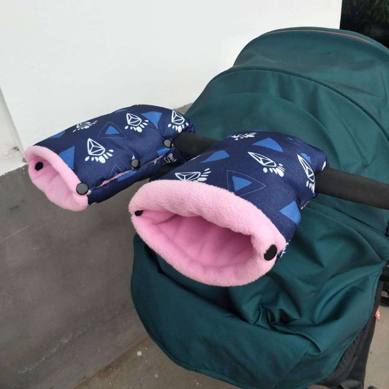 Găng Tay Giữ Ấm Chống Thấm Nước Dùng Khi Đi Xe Đẩy Em Bé