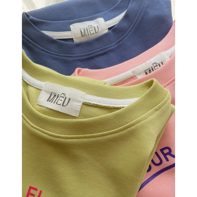 Áo thun Retro Standard Miều Est.2013