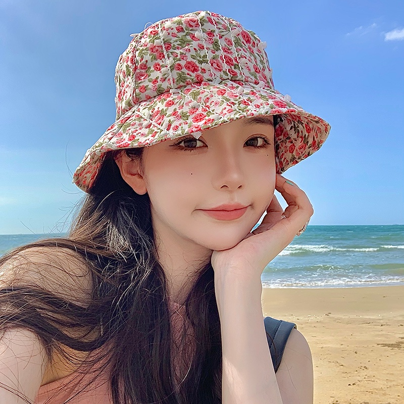 Nón Rộng Vành Chống Nắng Tia Cực Tím Gấp Gọn Thời Trang Mùa Hè Cho Nữ Edge