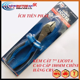 FREESHIP Kìm Cắt, Kềm Cắt LICOTA Cao Cấp 7" - 180mm Thép CR-V (Chính Hãng CRV)