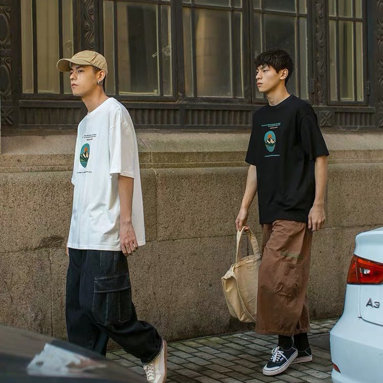 [AT0201] Áo thun nam nữ, tay lỡ trẻ trung, dáng rộng, phong cách HÀN QUỐC , chất liệu mềm mịn | BigBuy360 - bigbuy360.vn