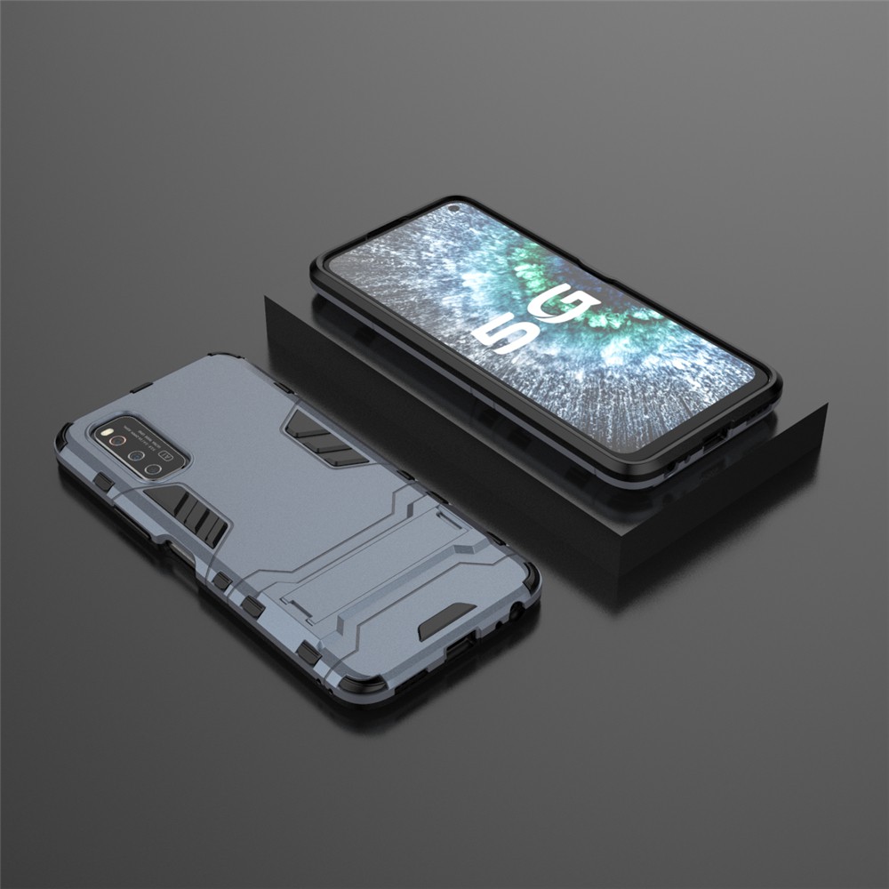 Ốp điện thoại UFlaxe cứng chống sốc có giá đỡ cho Vivo Iqoo 5 Pro Z1 Z1X Iqo Neo 3 Pro 5g