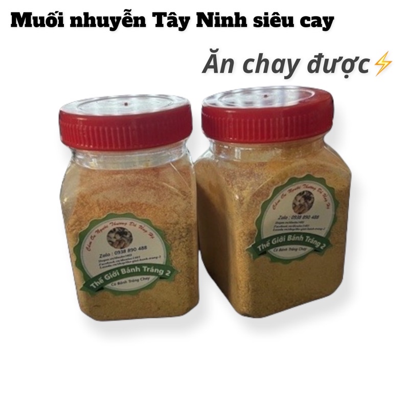 Muối nhuyễn Chay 100gr chính gốc Tây Ninh