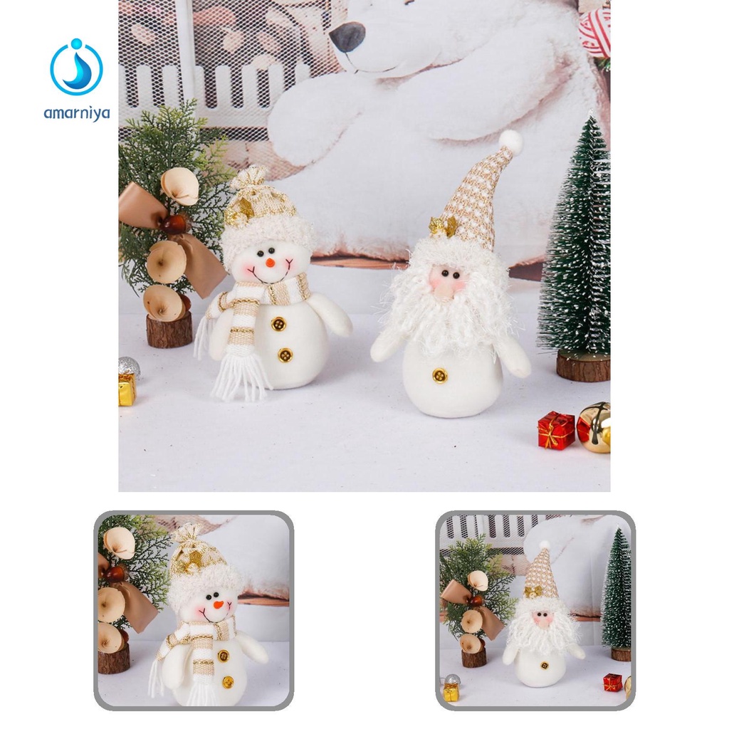 Cây thông noel nhồi bông trang trí bàn làm việc