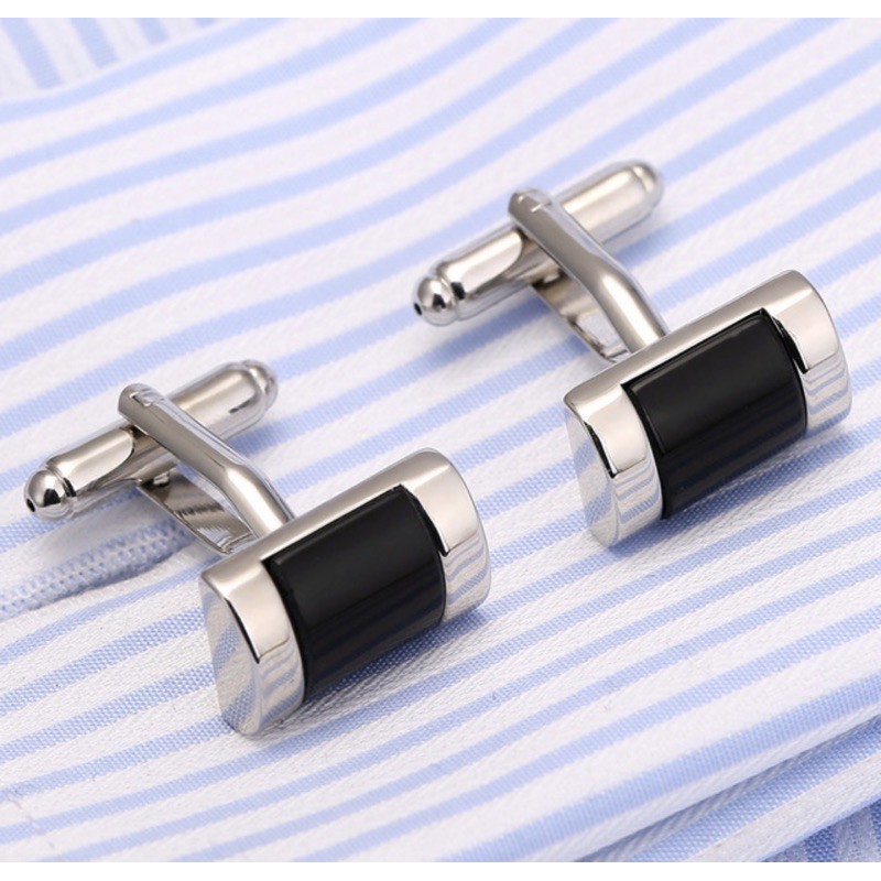 Set Cufflinks khuy măng sét và Kẹp cao cấp