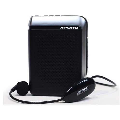 Máy Trợ Giảng Không Dây APORO T18 sóng 2.4G Bluetooth 5.0, Loa Phát công suất 30w, mic thu âm cực tốt