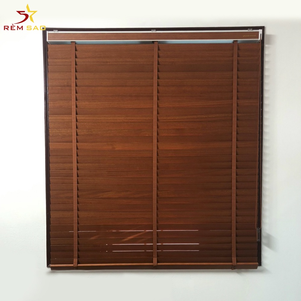 Rèm Mành Sáo Gỗ Tự Nhiên Cao Cấp - Rèm 5 Sao