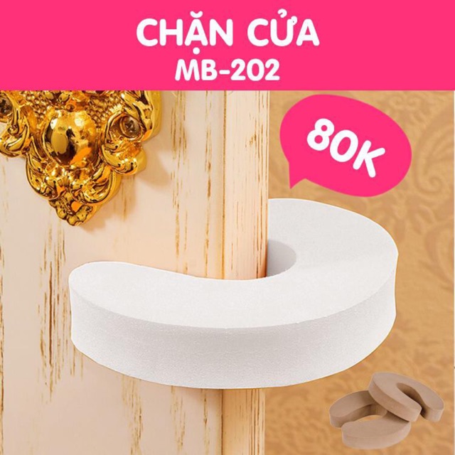 Bộ 2 chặn cửa chữ C Mombella