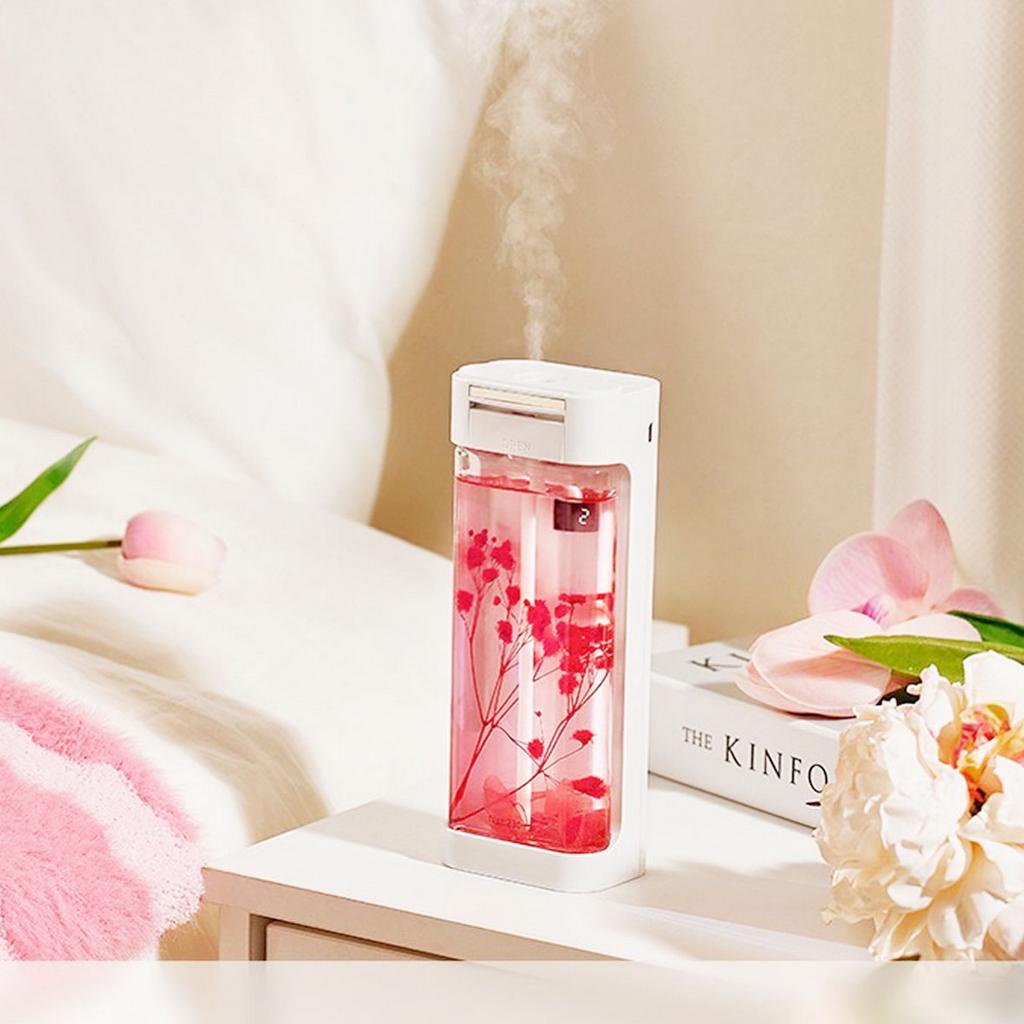 Máy Xịt Thơm Phòng Tự Động JD999, Nước Hoa Thơm Phòng, 6 Mùi Hương, Tích Hợp Pin Sạc USB 1200mAh