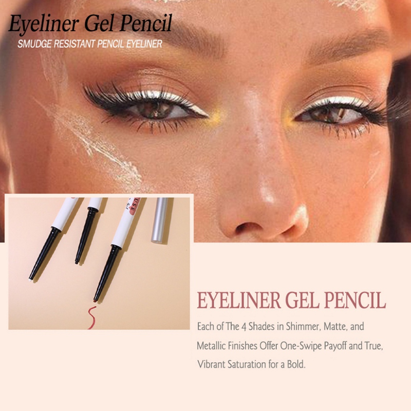 [Hàng mới về] Bút kẻ mắt trang điểm KIMUSE ánh nhũ lì lâu trôi chống thấm nước dễ sử dụng tiện lợi | BigBuy360 - bigbuy360.vn