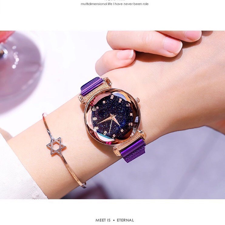 Mã FAMAYMA ⚡️ RẺ VÔ ĐỊCH⚡️ Đồng Hồ Nữ Lấp Lánh Tinh Tế | BigBuy360 - bigbuy360.vn