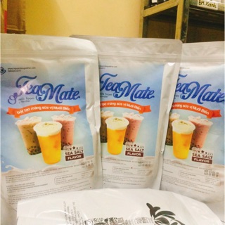 Bột tạo màng sữa vị muối biển Tea mate gói 1kg - Bột làm Kem mặn/ kem cheese