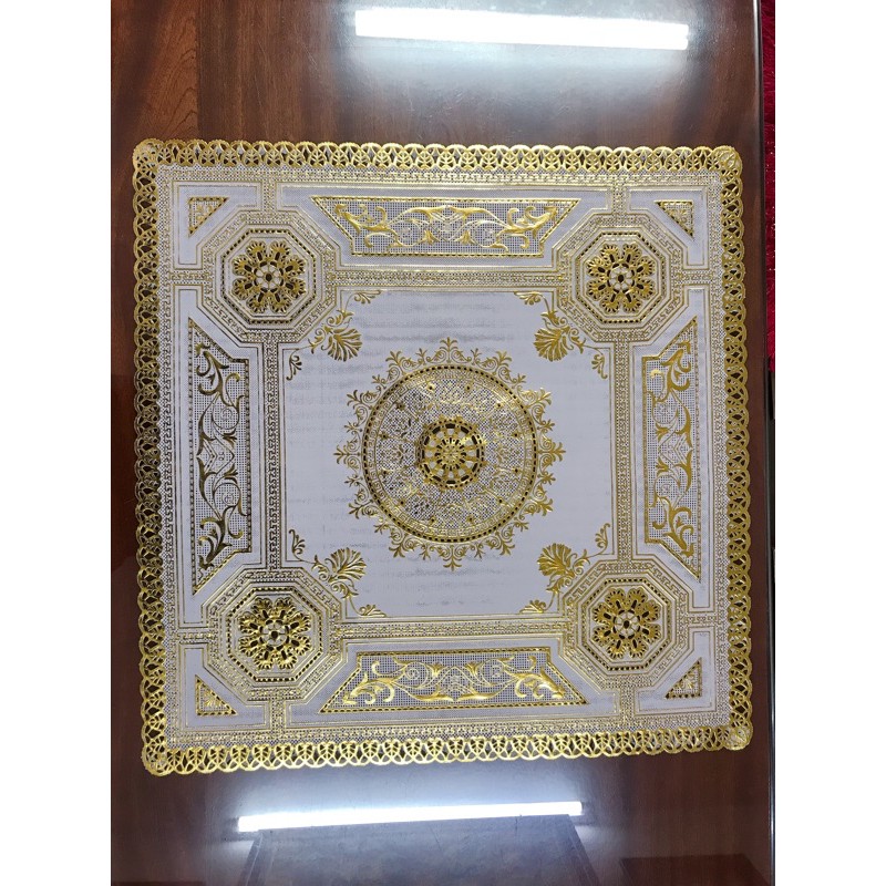 [SIÊU RẺ] Khăn trải bàn Ren Hoa 50x50cm - HÀNG ĐẸP