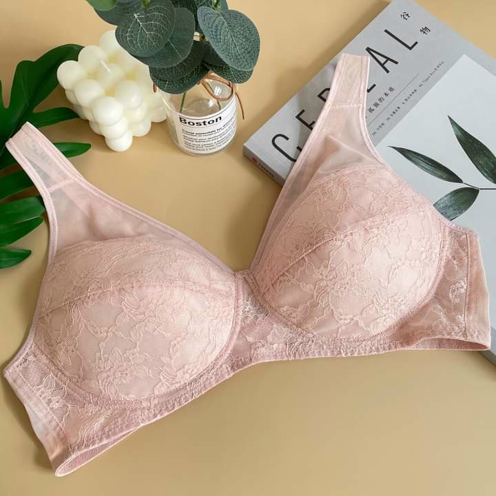 Áo lót nữ Không Gọng Đệm Mỏng Karu Gunze Super Light Bra EB1229H siêu nhẹ nội địa Nhật chính hãng