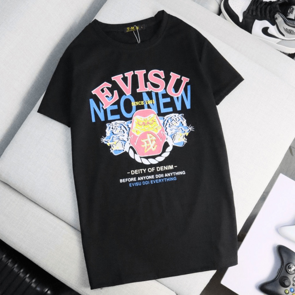 Áo Thun Nam Cổ Tròn Phong Cách Uvisu Phong Cách Sành Điệu Thời Trang