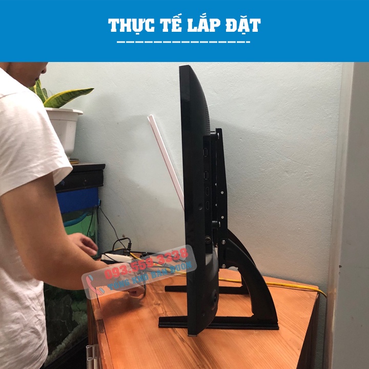 Chân Đế Tivi Để Bàn 26 - 32 - 40 Inch Chân Tivi Đa Năng Lắp Đặt Mọi Loại Tivi - Model: DH-067