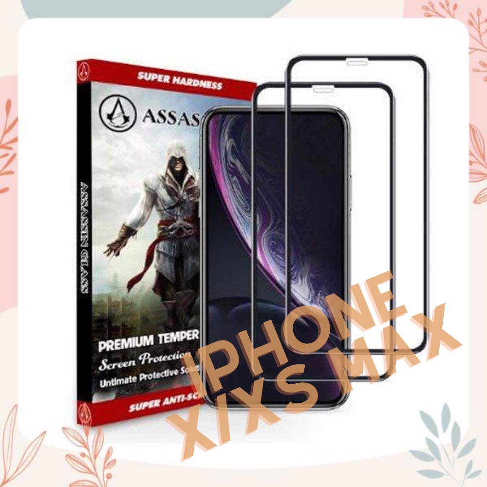 Kính cường lực Assassin dành cho iPhone X/Xs Max chính hãng
