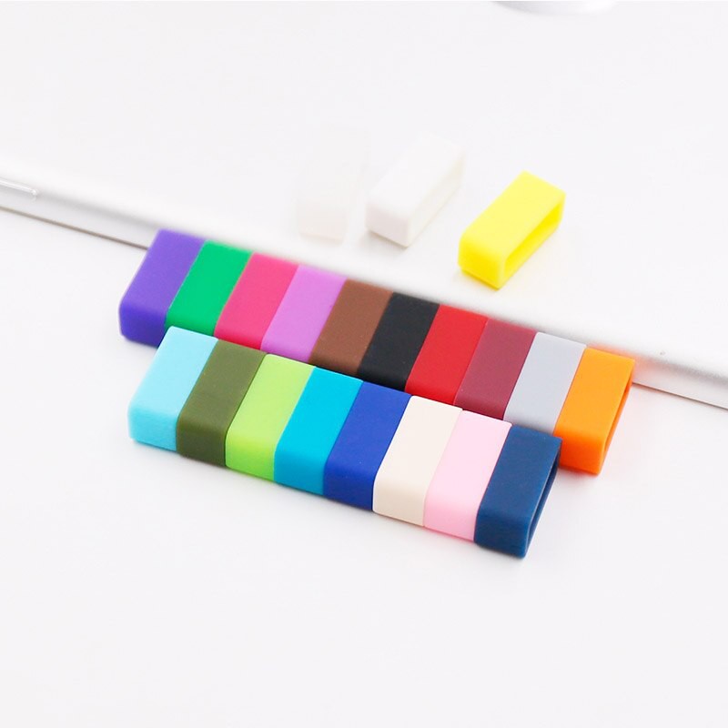 YIFILM Set 2 vòng cao su silicone thích hợp cho đồng hồ Swatch 14mm 16mm 18mm 19mm 20mm 22mm 24mm 26mm 28mm
