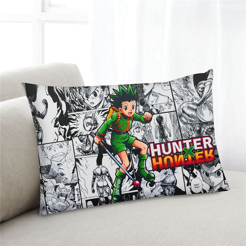 Vỏ Gối Dài 30x50cm In Họa Tiết Hunter X Hunter Độc Đáo