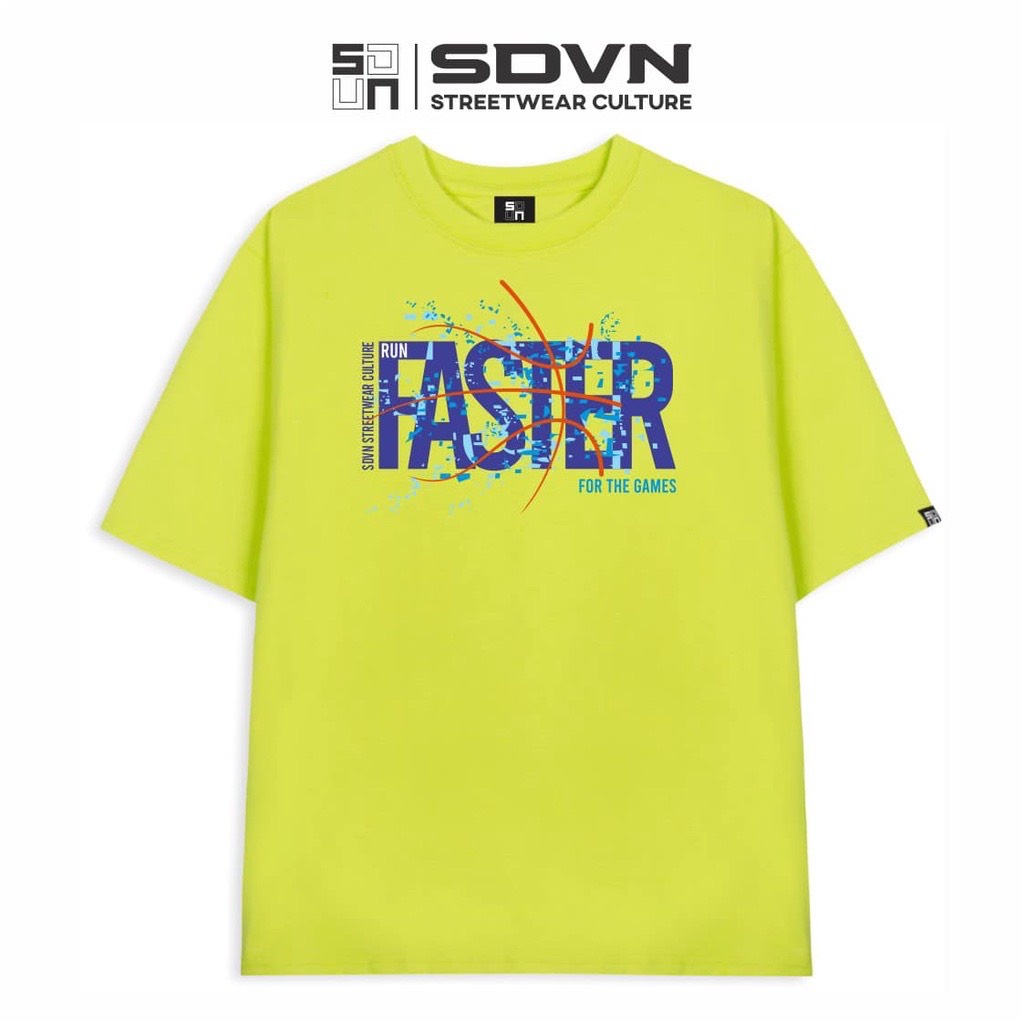 Áo Thun Unisex Form Rộng SDVN FASTER