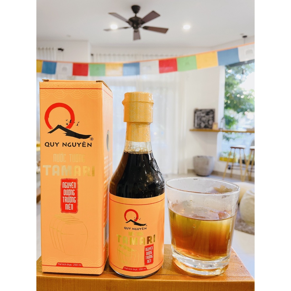 Nước Tương Tamari Quy Nguyên 250ml Thầy Tuệ Hải