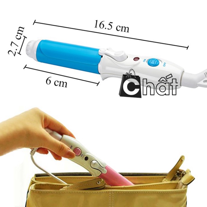 Máy uốn Tóc mini bỏ túi SHINON 8988 - Hàng nhập khẩu