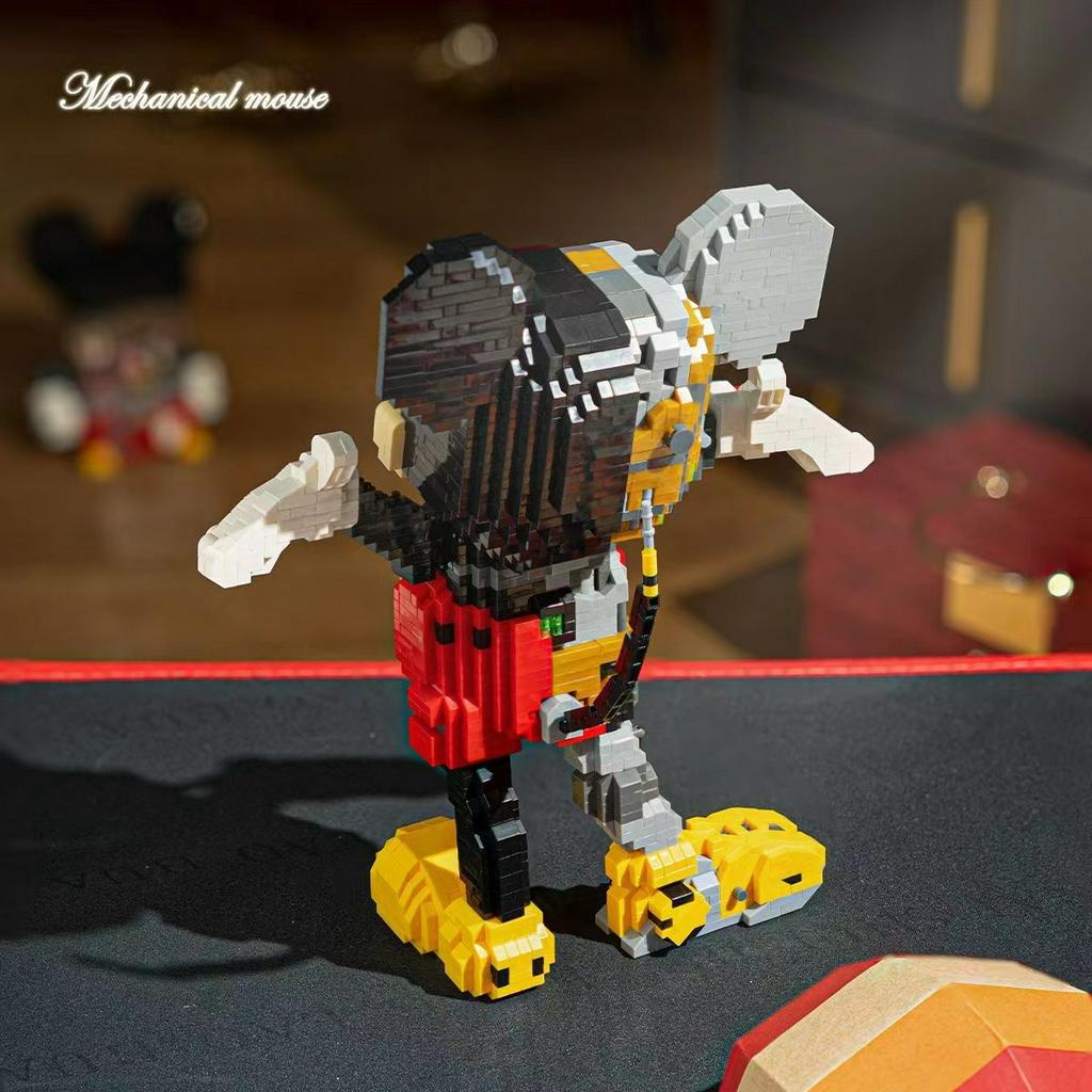 Bộ Đồ Chơi Lắp Ráp Chuột Mickey 2973 Mảnh Cho Bé