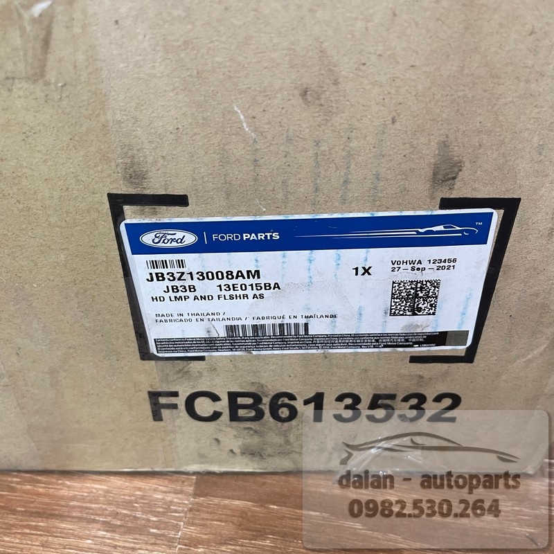 Đèn pha Ford Ranger Wildtrak Biturbo 2020 - JB3Z13008AM - JB3Z13008AH