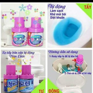Chai thả bồn cầu Hàn Quốc hương lavender