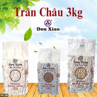 Trân châu Dou Xian 3kg ( Đường đen,Hoàng Kim,Bạch Ngọc)