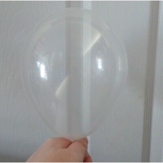 Bóng Tròn 12 Inch Trong Suốt Cao Su Cao Cấp Trang Trí Sinh Nhật Party - K107