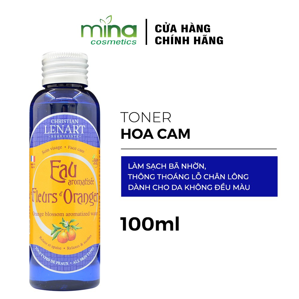 Toner Hoa Cam Christian Lenart 100ml