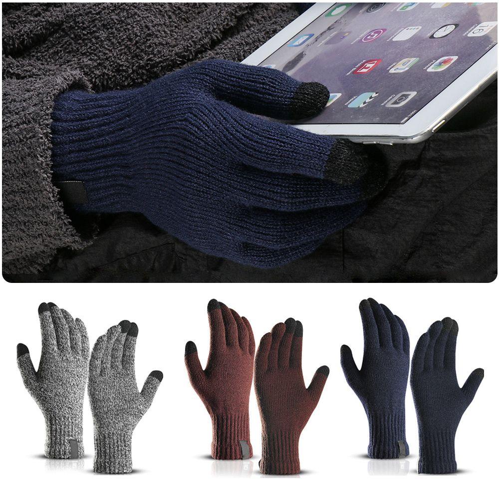 Găng Tay Len Hở Ngón Có Thể Chạm Màn Hình Cảm Ứng Thời Trang