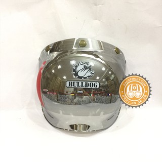Kính Bubble Bulldog gắn nón 3/4 (đủ màu)