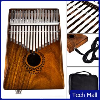 Đàn kalimba điện tử 17 phím EQ kèm túi và dây cáp tiện lợi