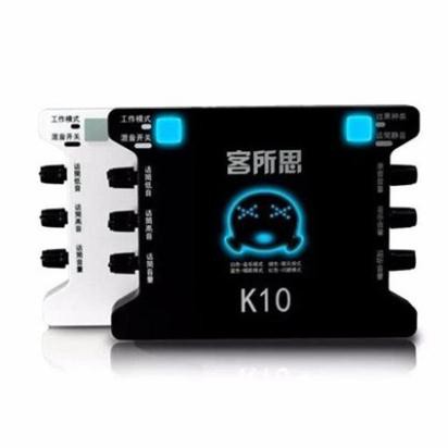 Bộ sound card XOX K10/KS108 chính hãng BH 12 tháng [Cực tốt]