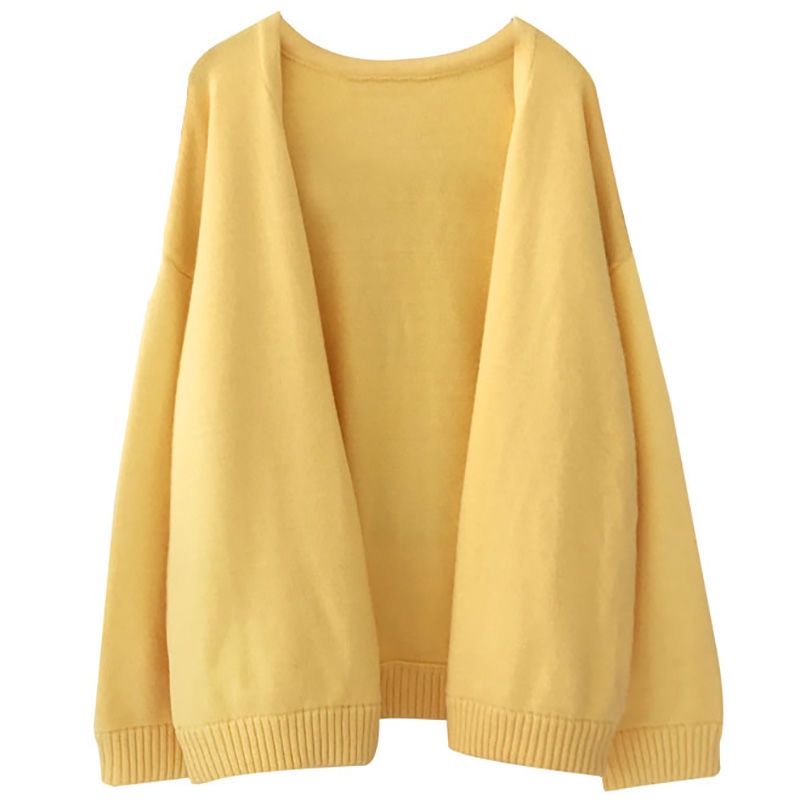 Áo Khoác Cardigan Dáng Rộng Thiết Kế Mới Thời Trang Dành Cho Nữ