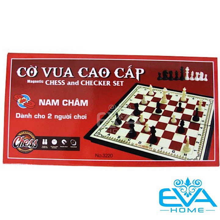 Bộ Cờ Vua Nam Châm Gấp Gọn 28 Cm