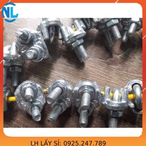 ốc xiết cáp chữ U loại 3mm, 30k 10 con dành cho dây cáp 3 ly và 4 ly capthepgiasi