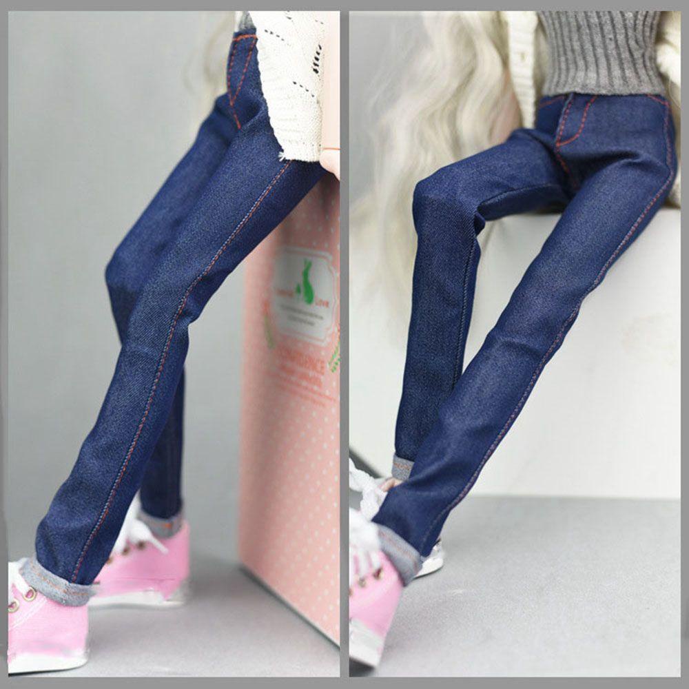 Quần Jeans Thời Trang Cho Búp Bê 60cm Tỉ Lệ 1 / 3
