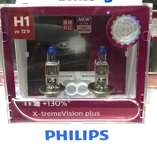 Bóng đèn Philips H1 C-TremeVision Plus(Made in Polan)