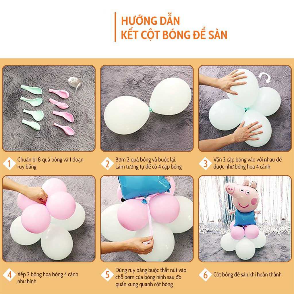 Set Trang Trí Sinh Nhật Bé Gái Kỳ Lân Ngựa Pony #TrangTriSinhNhat