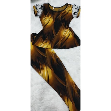 Bộ tay ngắn quần dài thun lạnh hàn ,aty loại 1