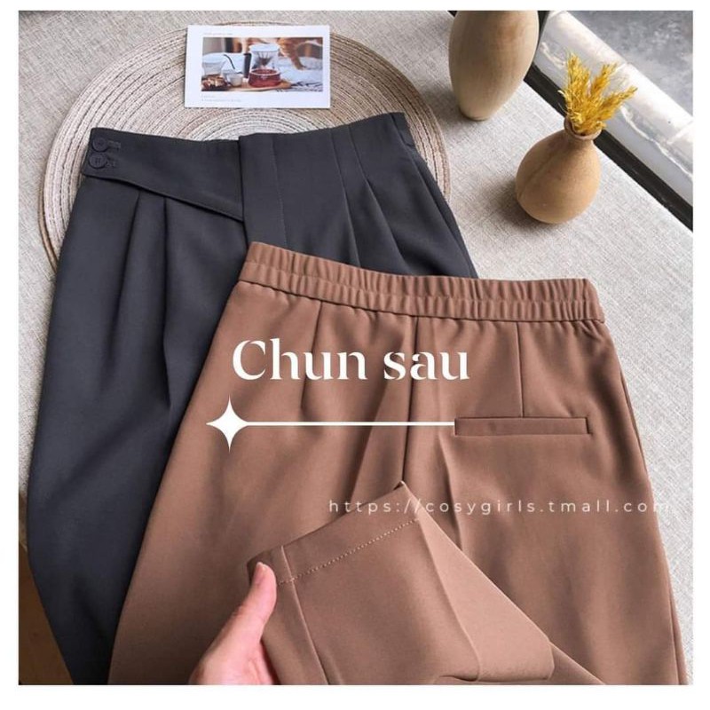 Quần baggy 2 khuy lệch K002 K002