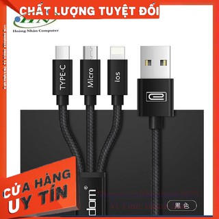 Cáp Sạc Dây Dù 3 trong 1 Earldom IMC-015 - Vi Tính Thanh Sơn