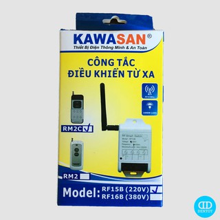 Công Tắc Điều Khiển Từ Xa Kawasan RF15B Công Suất 1500W