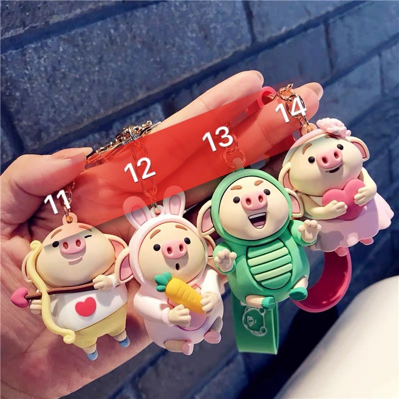 Móc Khoá Mèo Hoàng Thượng Chó Nô Tài chính hãng